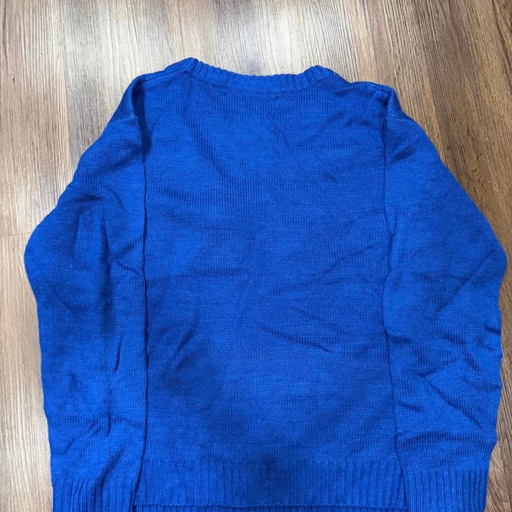 Blue Christmas sweater - Picture 5 of 5